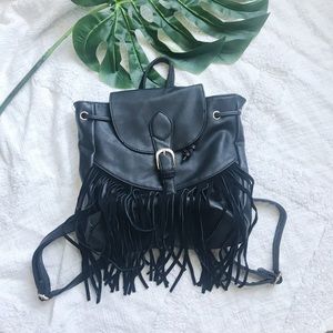 Luna B Festival Fringe Back Pack (Vegan Leather)
